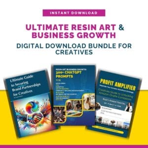 Resin Art Business Growth Digital Download Bundles